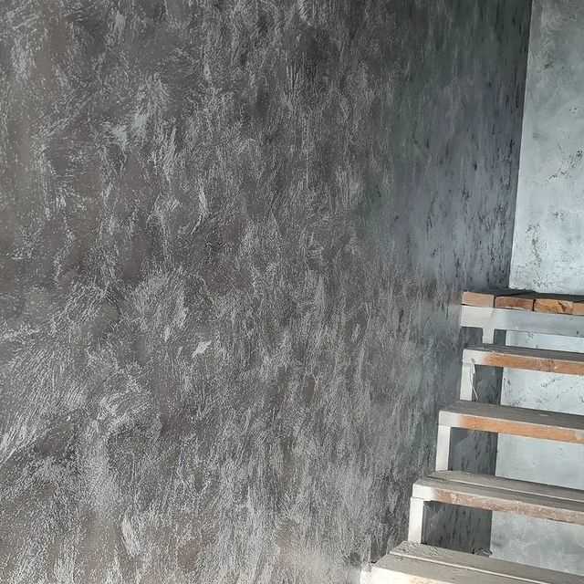 Как создать уникальный интерьер с помощью декоративной краски с эффектом песка для стен